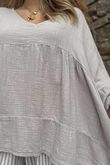 Made in Italy Santos Artist Smock Stone - 